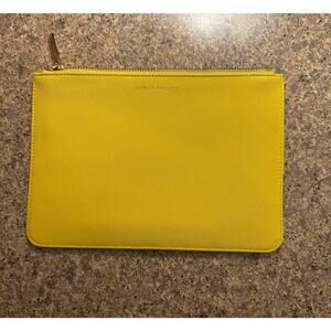 Estella Bartlett Faux Leather Makeup Bag Sunshine Yellow  vacation resort cruise
